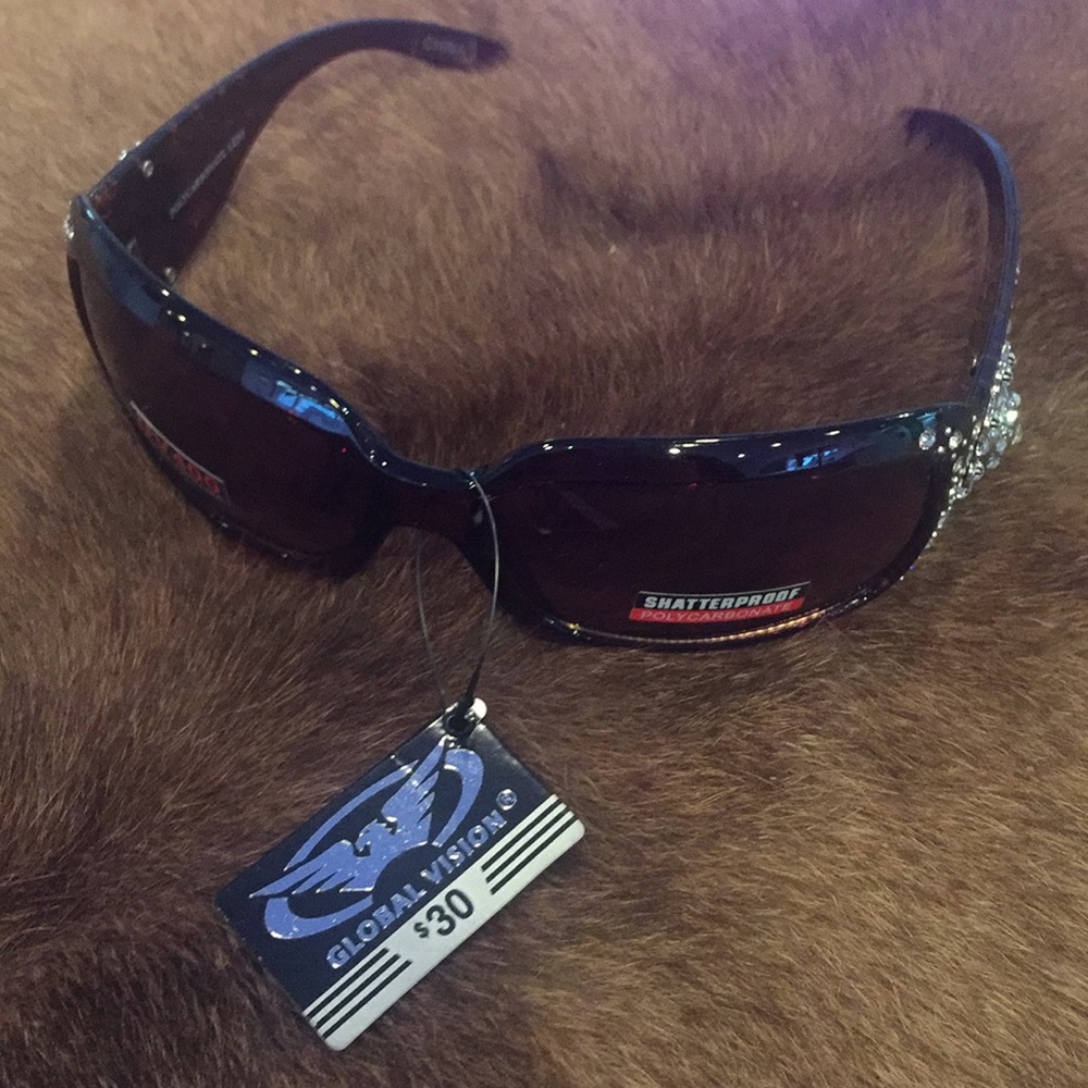 Global Vision Sunrise Bling Sunglasses